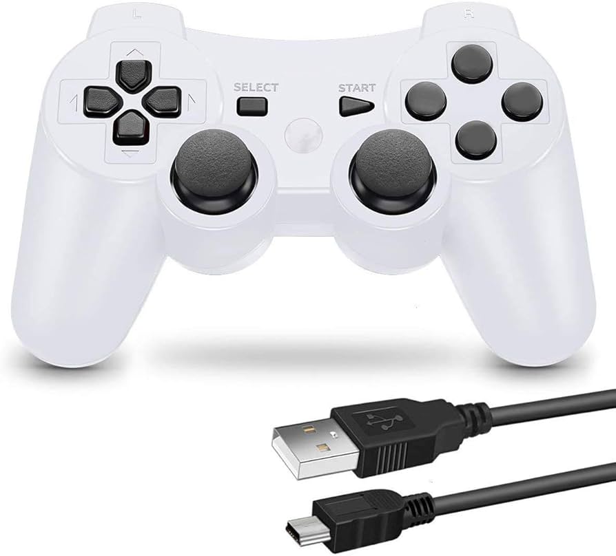 s【Playstation3】ワイヤレスコントローラ付き Amazon | ワイヤレスコントローラ (DUALSHOCK3) セラミック